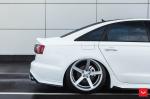 Audi S6 Sedan on Vossen Wheels (CV3R) 2017 года